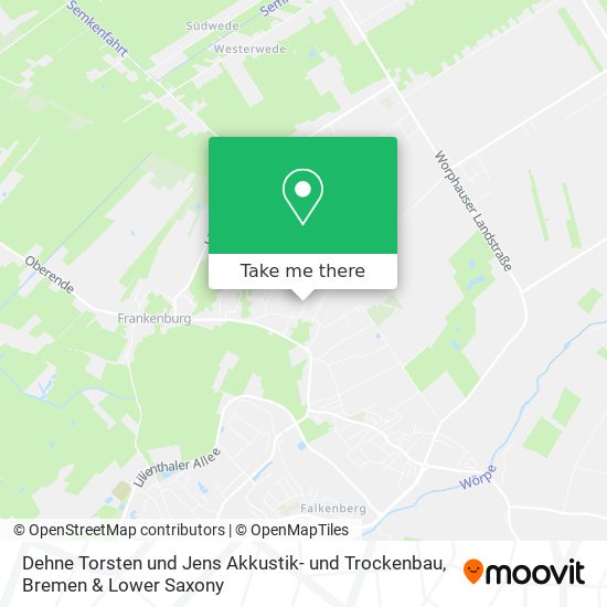 Dehne Torsten und Jens Akkustik- und Trockenbau map