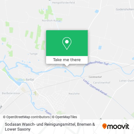 Sodasan Wasch- und Reinigungsmittel map