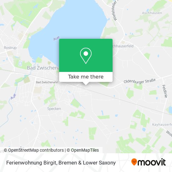 Ferienwohnung Birgit map