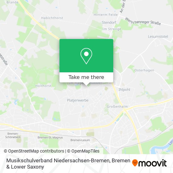 Musikschulverband Niedersachsen-Bremen map