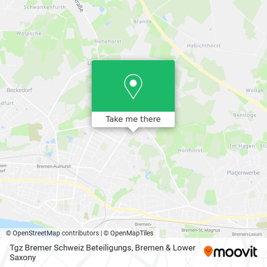 Tgz Bremer Schweiz Beteiligungs map