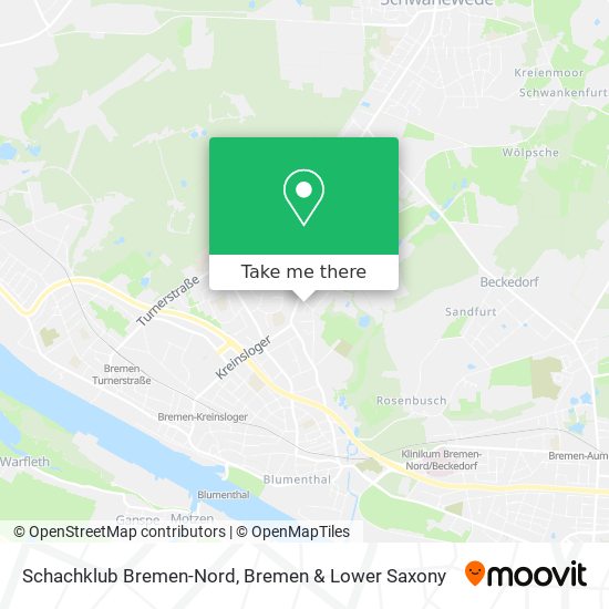 Карта Schachklub Bremen-Nord
