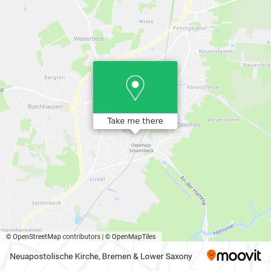 Neuapostolische Kirche map