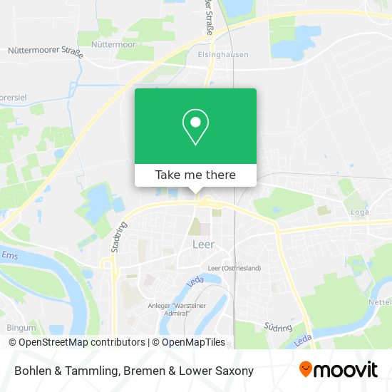 Bohlen & Tammling map