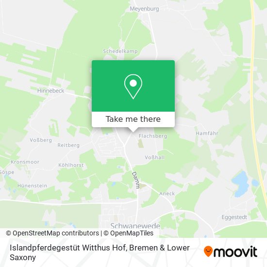Islandpferdegestüt Witthus Hof map