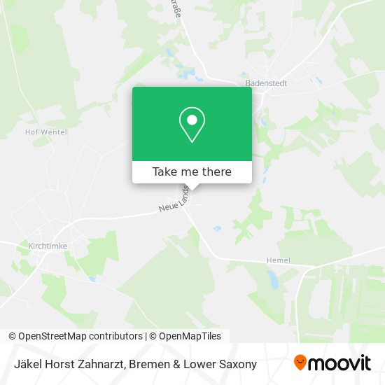 Jäkel Horst Zahnarzt map