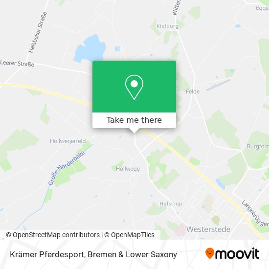 Krämer Pferdesport map