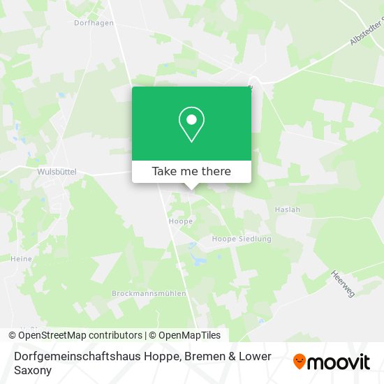 Dorfgemeinschaftshaus Hoppe map