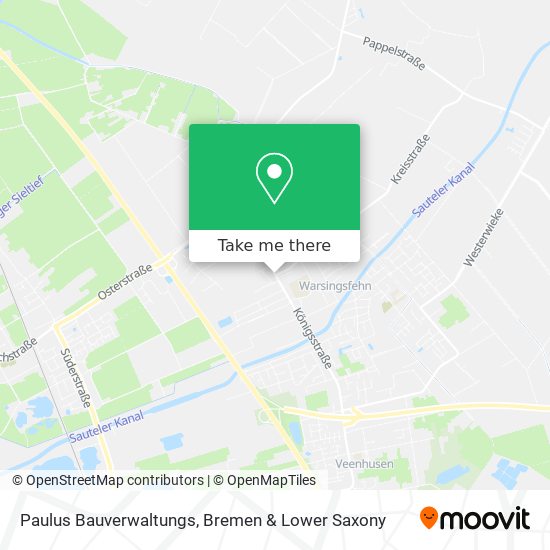 Paulus Bauverwaltungs map