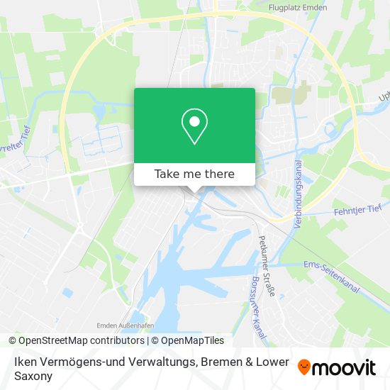 Iken Vermögens-und Verwaltungs map