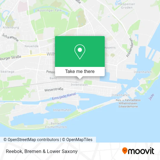 Reebok map
