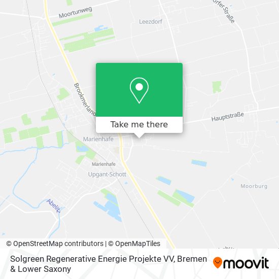Solgreen Regenerative Energie Projekte VV map