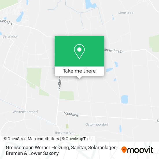 Grensemann Werner Heizung, Sanitär, Solaranlagen map