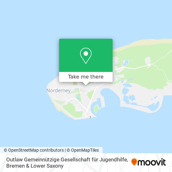 Outlaw Gemeinnützige Gesellschaft für Jugendhilfe map