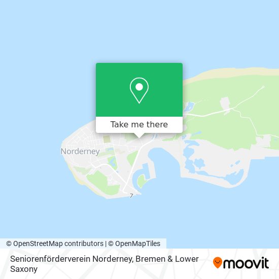 Карта Seniorenförderverein Norderney