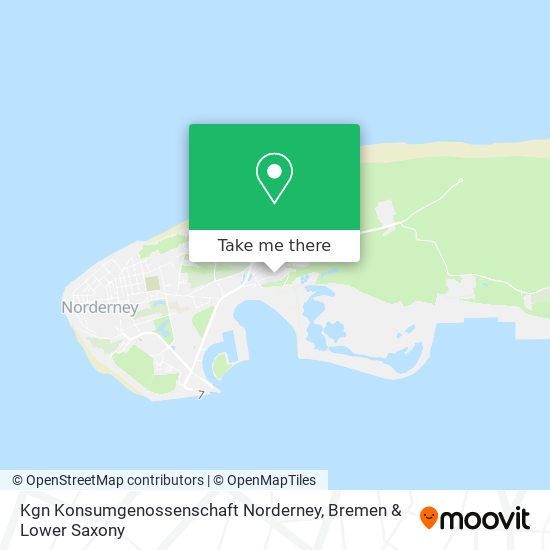 Kgn Konsumgenossenschaft Norderney map