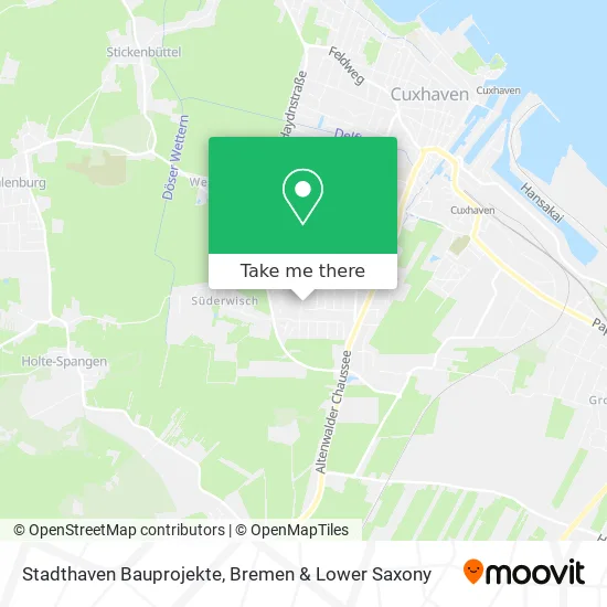 Stadthaven Bauprojekte map
