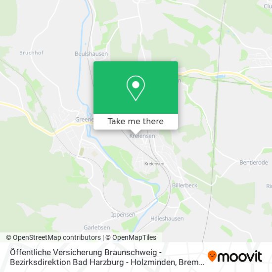 Öffentliche Versicherung Braunschweig - Bezirksdirektion Bad Harzburg - Holzminden map