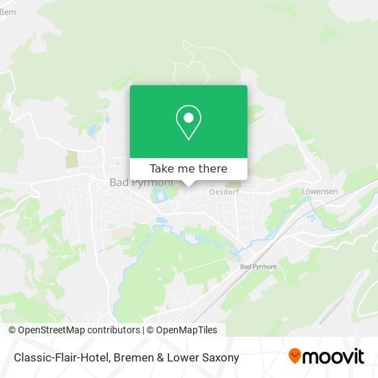 Classic-Flair-Hotel map