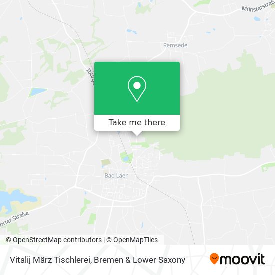 Vitalij März Tischlerei map