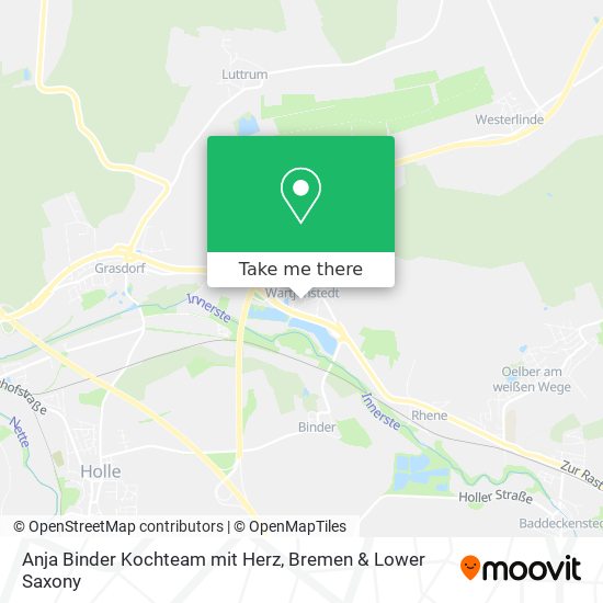 Anja Binder Kochteam mit Herz map