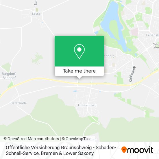 Öffentliche Versicherung Braunschweig - Schaden-Schnell-Service map