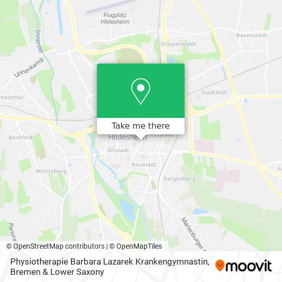 Physiotherapie Barbara Lazarek Krankengymnastin map