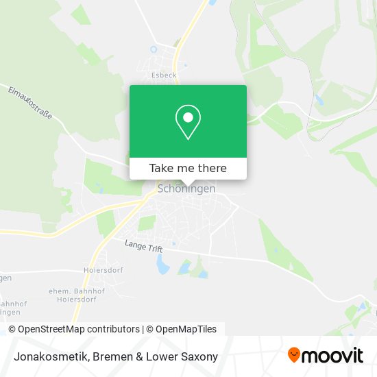 Jonakosmetik map