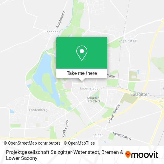 Карта Projektgesellschaft Salzgitter-Watenstedt