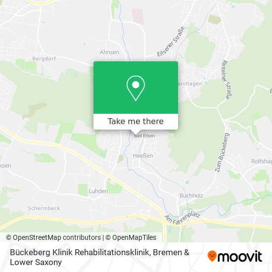 Bückeberg Klinik Rehabilitationsklinik map
