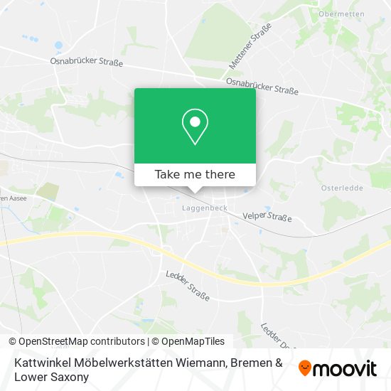 Kattwinkel Möbelwerkstätten Wiemann map