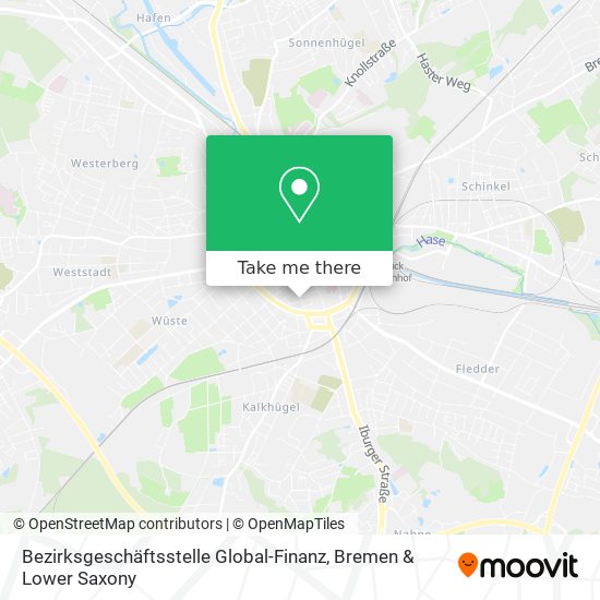 Bezirksgeschäftsstelle Global-Finanz map