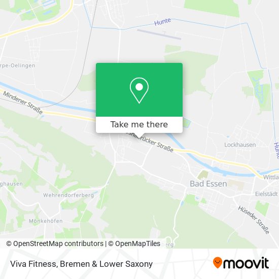 Viva Fitness map