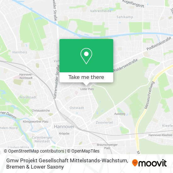 Gmw Projekt Gesellschaft Mittelstands-Wachstum map