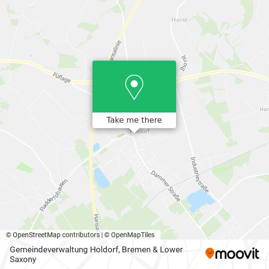 Gemeindeverwaltung Holdorf map