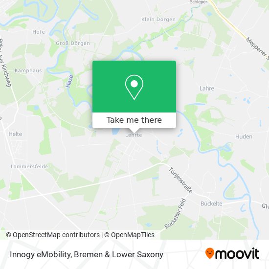 Innogy eMobility map