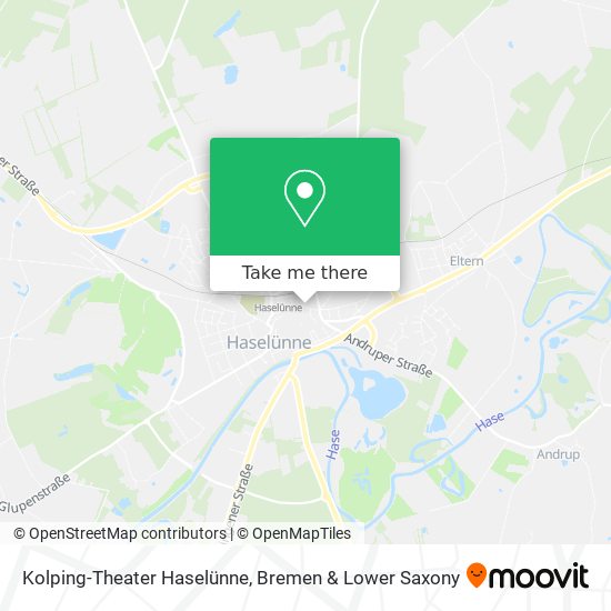 Kolping-Theater Haselünne map