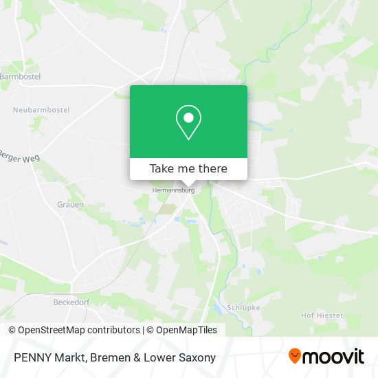 PENNY Markt map