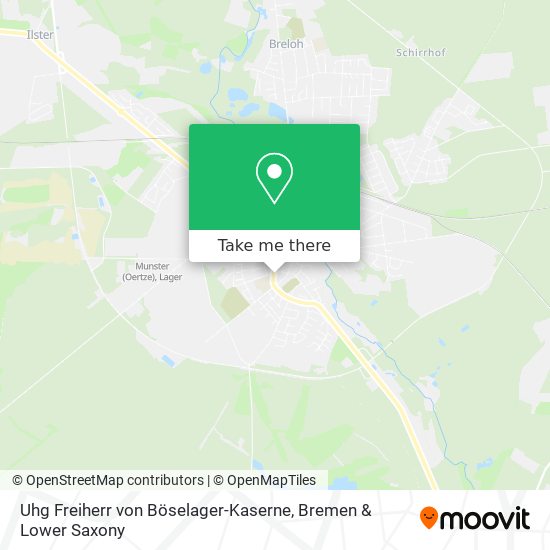 Uhg Freiherr von Böselager-Kaserne map