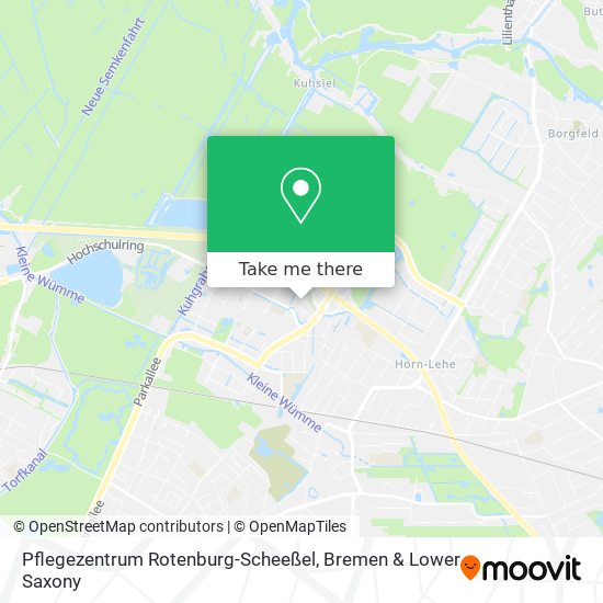 Pflegezentrum Rotenburg-Scheeßel map