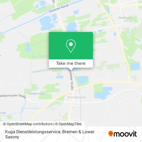 Kuga Dienstleistungsservice map