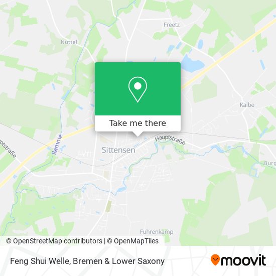 Feng Shui Welle map