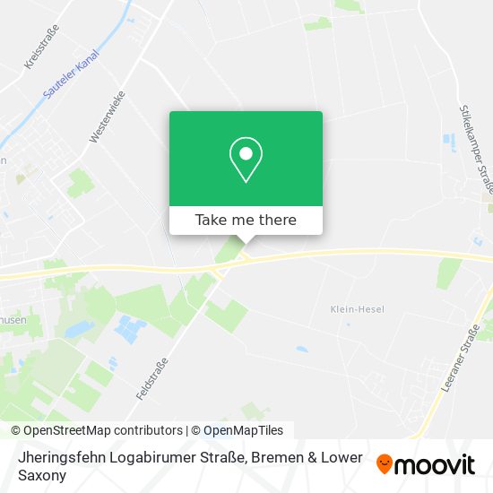 Jheringsfehn Logabirumer Straße map