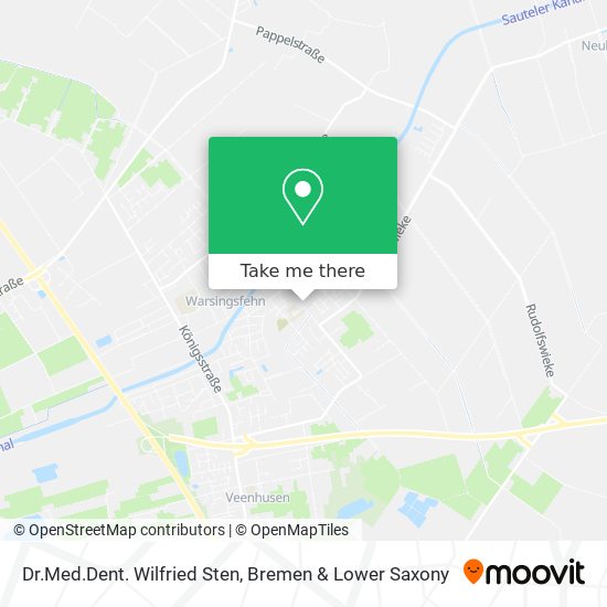 Dr.Med.Dent. Wilfried Sten map
