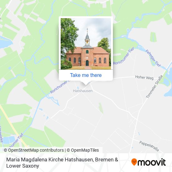 Maria Magdalena Kirche Hatshausen map
