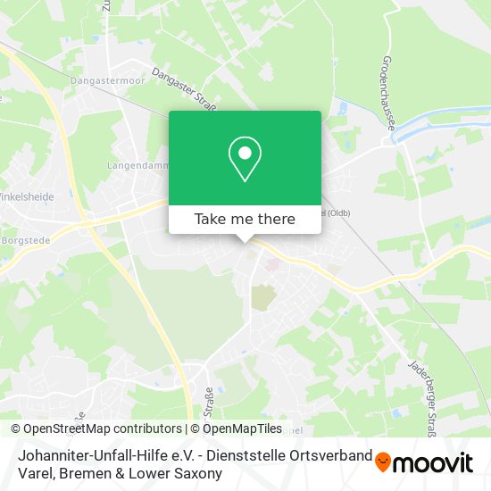 Johanniter-Unfall-Hilfe e.V. - Dienststelle Ortsverband Varel map