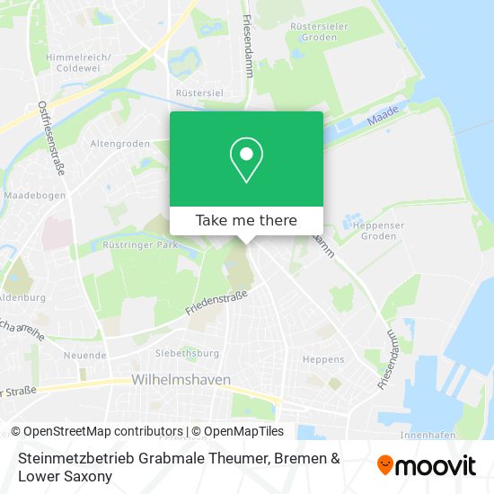 Steinmetzbetrieb Grabmale Theumer map