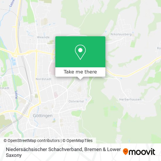 Niedersächsischer Schachverband map