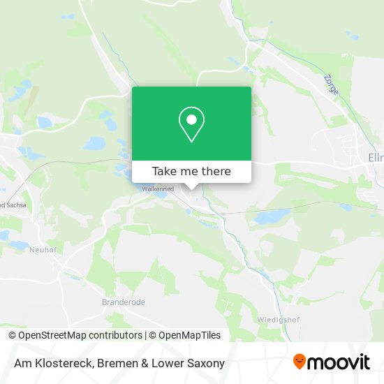 Am Klostereck map