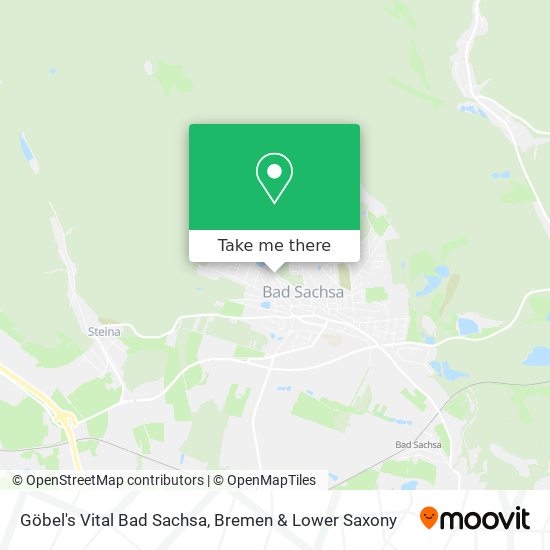 Göbel's Vital Bad Sachsa map